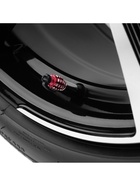 Колпачок на вентиль TORSO, граната, красный, набор 4 шт. - Фото 3