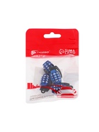 Колпачок на вентиль TORSO, граната, синий, набор 4 шт. - Фото 6