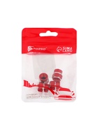 Заглушка на вентиль TORSO, красный, набор 4 шт. - Фото 6