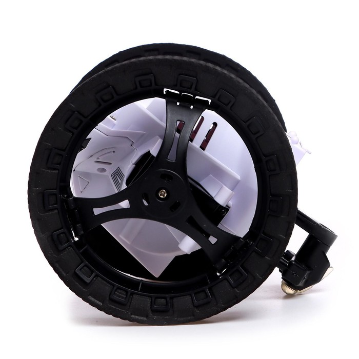 Перевёртыш радиоуправляемый «Космос», прыгает, работает от аккумулятора, без камеры, цвет белый 53095