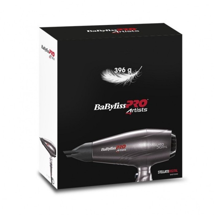 Фен Babyliss STELLATO DIGITAL 4 ARTISTS BAB7500IE, 2400 Вт, ионизация, 4 насадки, 6 режимов   774431 - фото 51358520