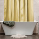 Штора для ванны Regina, размер180х200 см, цвет бежевый - фото 295496632