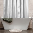 Штора для ванны Regina, размер 180х200 см, цвет белый - фото 295496638
