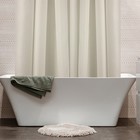 Штора для ванны «Клара Силвер», размер 180х200 см - фото 295496673