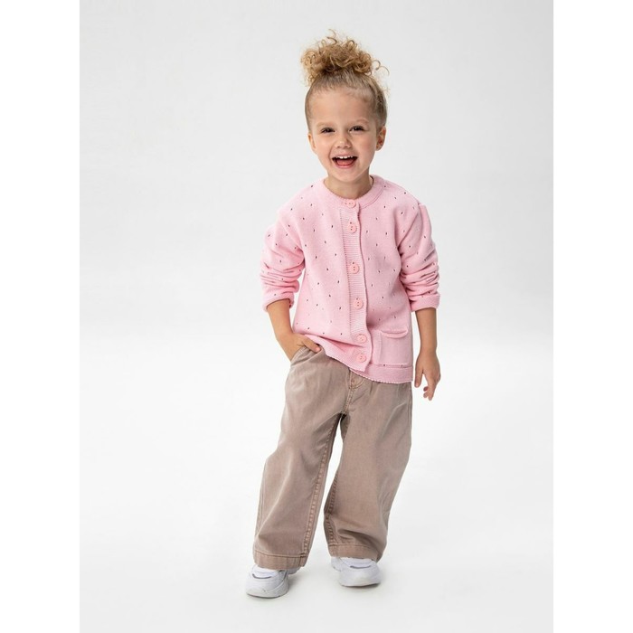 Жакет детский Pure Love Cutie, рост 68 см, цвет розовый - Фото 1