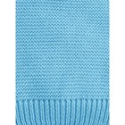 Шапочка на завязках с помпонами детская Amarobaby Pure Love Pompony, с подкладом, размер 44-46 см, цвет голубой - Фото 6