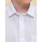 Сорочка верхняя для мальчиков, рост 134 см, цвет белый - Фото 4