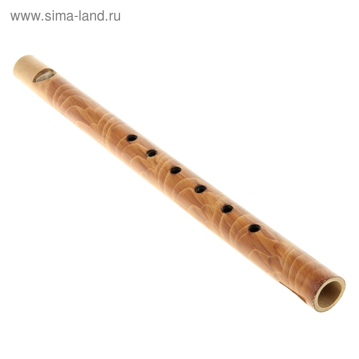 Музыкальный инструмент Флейта дерево албезия 30 см - Фото 1