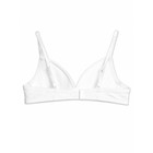 Бюстгальтер для девочек, размер 70АА см, цвет белый - Фото 2
