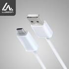 Кабель LuazON, microUSB - USB, 1 А, 1 м, белый - фото 317844963