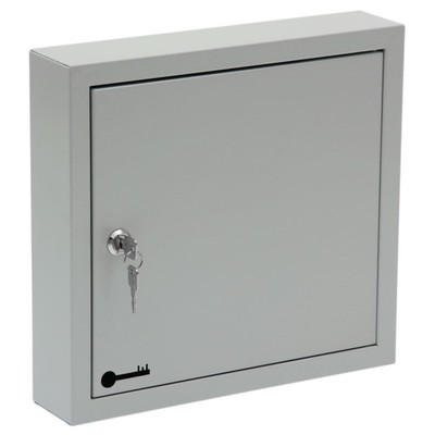 Ключница «К – 40», без бирок, 330×72×310 мм, цвет серый