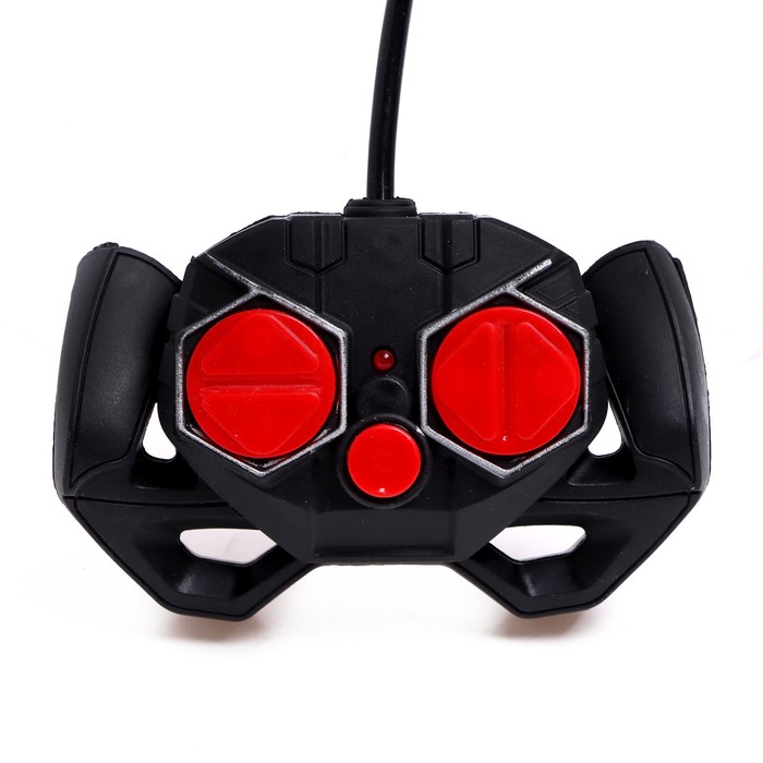 Джип радиоуправляемый «Акробат», работает от аккумулятора, цвет красный 53112