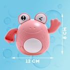 Игрушка заводная «Лягушка», водоплавающая, цвета МИКС - Фото 2