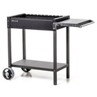 Мангал «МАН 202», 106.5×52×79.7 см, 2 мм, колёса, боковая полка - Фото 3