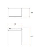 Мангал MAH 201, 67.6×39.7×76.7 см, 2 мм - Фото 5