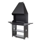 Мангал Professional Standart Zont PSZ3000, 159×40×210 см, 3 мм, полки, с крышей - Фото 3