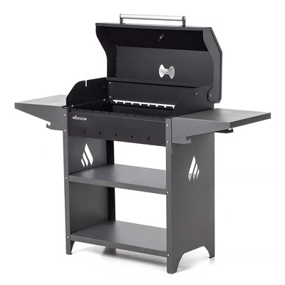 Мангал Family Standart BBQ FSB2000, 133.2×44.1×96.6 см, 2 мм, крышка, боковые полки