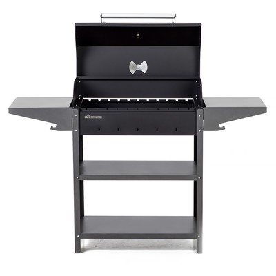 Мангал Family Standart BBQ FSB2000, 133.2×44.1×96.6 см, 2 мм, крышка, боковые полки