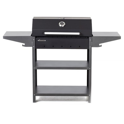 Мангал Family Standart BBQ FSB2000, 133.2×44.1×96.6 см, 2 мм, крышка, боковые полки