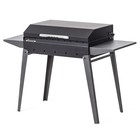 Мангал «Классика 600К», 100.2×38×69 см, 2 мм, складные ножки, боковые полки, крышка - Фото 3