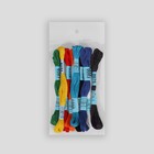 Набор ниток мулине «Ученический», 8 ± 1 м, 9 шт - фото 21506578