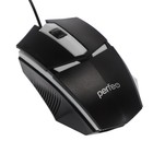 Мышь Perfeo Face, игровая, проводная, подсветка, 1000 dpi, USB, чёрная - фото 9607378