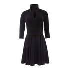 Платье женское MINAKU: Green trend, цвет чёрный, размер 42 - Фото 6