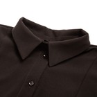 Рубашка женская MINAKU: Green trend, цвет чёрный, размер 42 - Фото 6