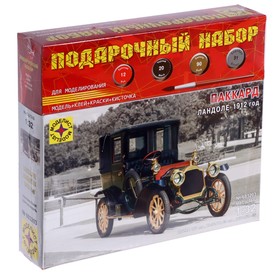 Сборная модель-автомобиль «Паккард Ландоле 1912 год» Моделист, 1/32, (ПН603203)