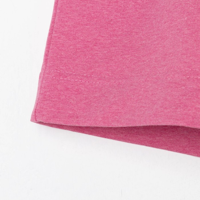 Костюм детский (толстовка, шорты) KAFTAN Basic line, рост 122-128 см, фуксия