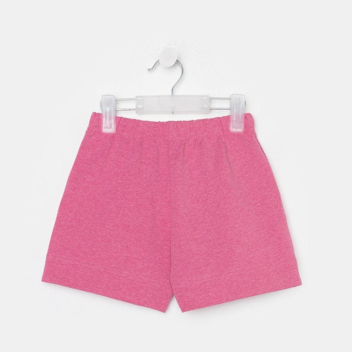 Костюм детский (толстовка, шорты) KAFTAN Basic line, рост 122-128 см, фуксия