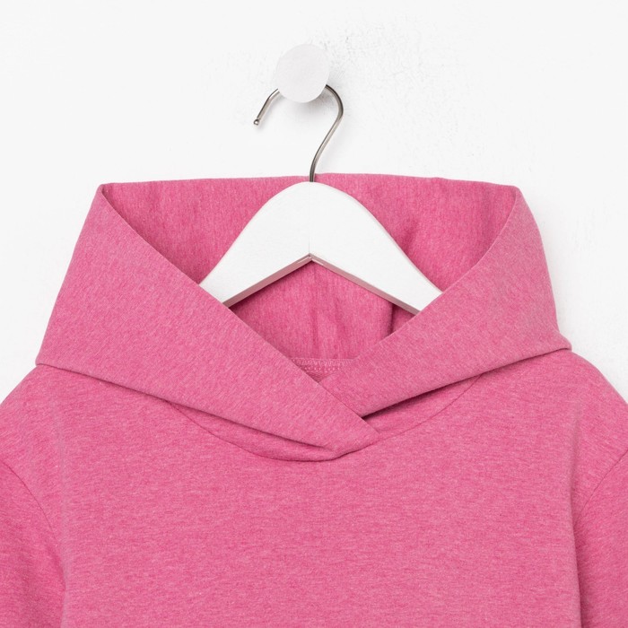 Костюм детский (толстовка, шорты) KAFTAN Basic line, рост 122-128 см, фуксия