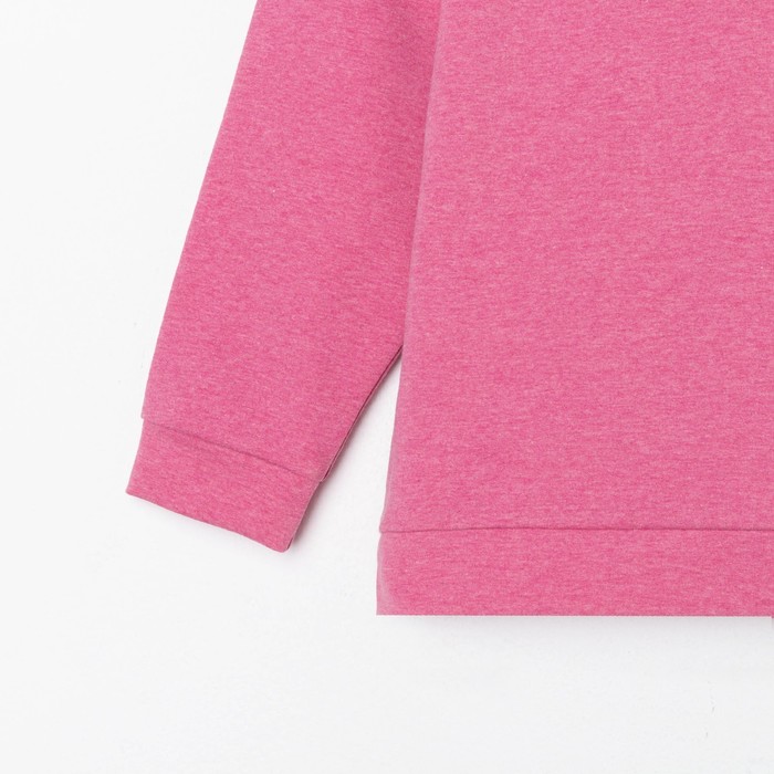 Костюм детский (толстовка, шорты) KAFTAN Basic line, рост 122-128 см, фуксия