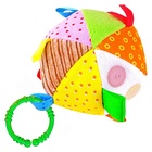 Мячик развивающий с петельками - Фото 4