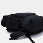 Рюкзак туристический, 40 л, отдел на стяжке, 3 наружных кармана, цвет чёрный - Фото 6