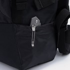 Рюкзак туристический, 40 л, отдел на стяжке, 3 наружных кармана, цвет чёрный - Фото 12