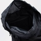 Рюкзак туристический, 70 л, отдел на стяжке, 3 наружных кармана, цвет чёрный - фото 6554408