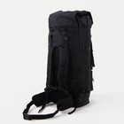 Рюкзак туристический, 100 л, отдел на стяжке, 4 наружных кармана, цвет чёрный - Фото 2