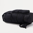 Рюкзак туристический, 100 л, отдел на стяжке, 4 наружных кармана, цвет чёрный - фото 6554422