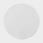 Салфетка сервировочная на стол «Тэм», d=35 см, цвет белый - фото 318797151