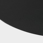 Салфетка сервировочная на стол «Тэм», d=35 см, цвет чёрный - Фото 2