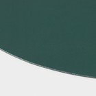 Салфетка сервировочная на стол «Тэм», d=38 см, зелёная - Фото 3
