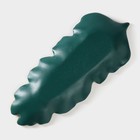 Блюдо для фруктов Доляна «Золотой лист», 37×14 см, зелёное - Фото 4