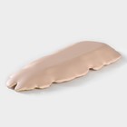 Блюдо для фруктов Доляна «Золотой лист», 38.5×15.5 см, розово-бежевое - Фото 3