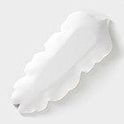 Блюдо для фруктов Доляна «Золотой лист», 38×15.5 см, золотое с белым - Фото 4