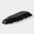 Блюдо для фруктов Доляна «Золотой лист», 38.5×15.5 см, цвет золотой с чёрным - Фото 3