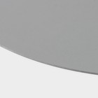 Салфетка сервировочная на стол «Тэм», d=35 см, цвет серый - Фото 2