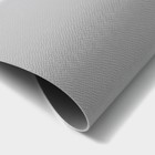 Салфетка сервировочная на стол «Тэм», d=38 см, цвет серый - Фото 3