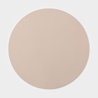 Салфетка сервировочная на стол «Тэм», d=38 см, персиковая - Фото 1