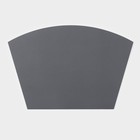 Салфетка сервировочная на стол «Тэм», 30×44 см, цвет тёмно-серый - фото 299713502